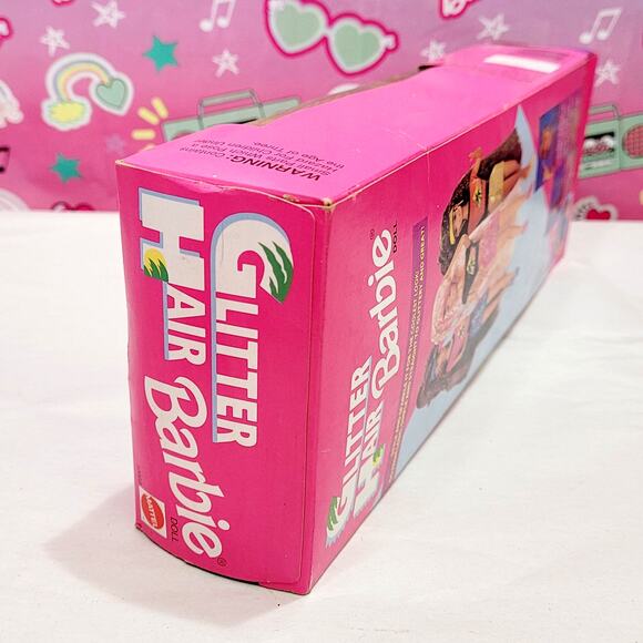 Glitter Hair Barbie Doll Super Long Redhead Hair #10968 NRFB Vintage 1993 - Picture 8 of 9